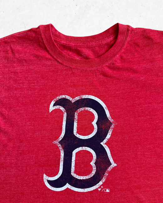 Camiseta MLB Boston Red Sox Rojo XL - Segunda Mano