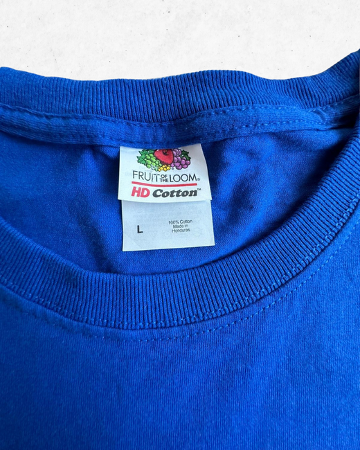 Camiseta MLB Chicago Cubs World Champions 2016 Azul L - Segunda Mano