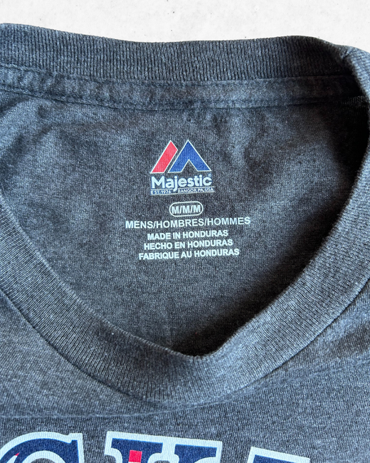 Camiseta MLB Colorado Rockies 19 Blackmon Gris M - Segunda Mano