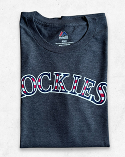Camiseta MLB Colorado Rockies 19 Blackmon Gris M - Segunda Mano