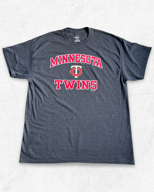 Camiseta MLB Minnesota Twins Gris XL
