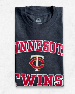 Camiseta MLB Minnesota Twins Gris XL - Segunda Mano