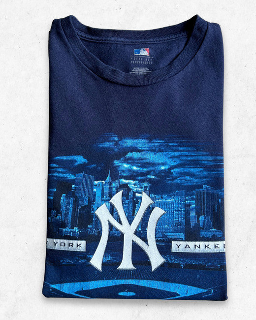 Camiseta MLB New York Yankees Azul Marino XL