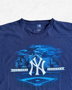 Camiseta MLB New York Yankees Azul Marino XL
