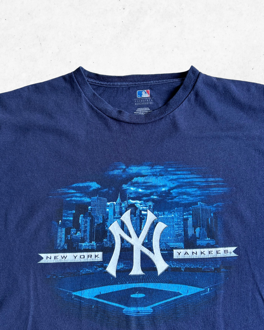 Camiseta MLB New York Yankees Azul Marino XL