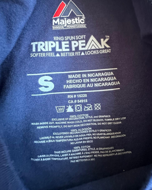 Camiseta MLB Seattle Mariners Azul Marino S