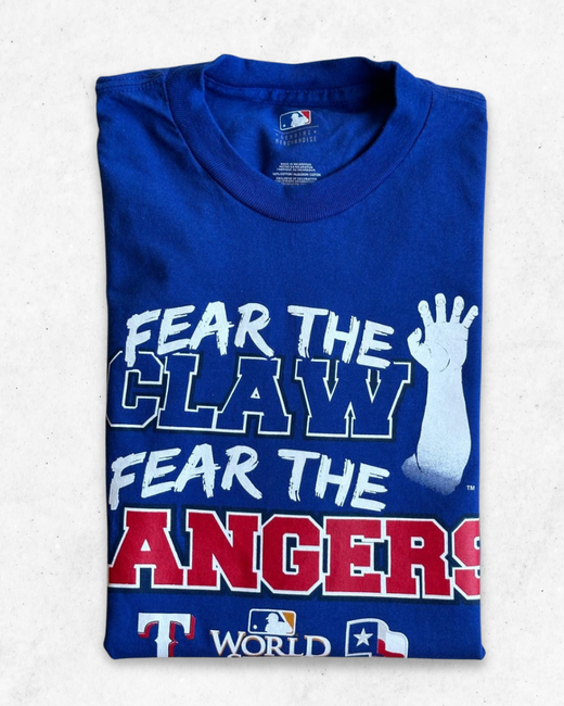 Camiseta MLB Texas Rangers Azul M