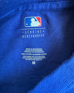 Camiseta MLB Texas Rangers Azul M