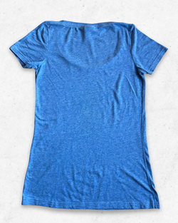 Camiseta MLB Texas Rangers Mujer Azul Claro M - Segunda Mano
