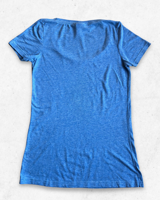 Camiseta MLB Texas Rangers Mujer Azul Claro M - Segunda Mano