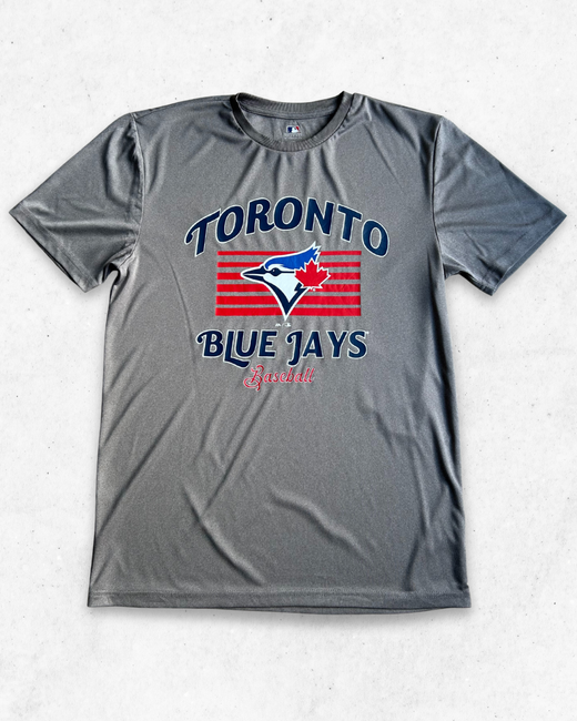 Camiseta MLB Toronto Blue Jays Gris S