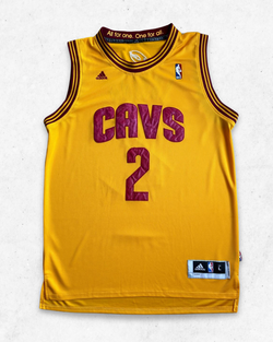 Camiseta NBA Adidas Cleveland Cavaliers 2 Kyrie Irving Amarillo L - Segunda Mano