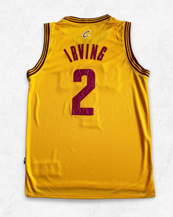 Camiseta NBA Adidas Cleveland Cavaliers 2 Kyrie Irving Amarillo L - Segunda Mano