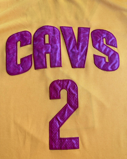 Camiseta NBA Adidas Cleveland Cavaliers 2 Kyrie Irving Amarillo L - Segunda Mano