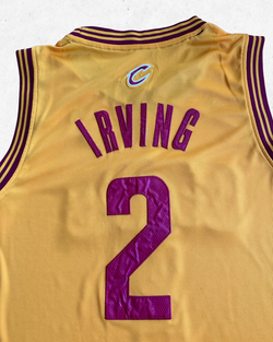 Camiseta NBA Adidas Cleveland Cavaliers 2 Kyrie Irving Amarillo L - Segunda Mano