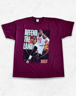 Camiseta NBA Cleveland Cavaliers 2 Kyrie Irving Burdeos XXL - Segunda Mano