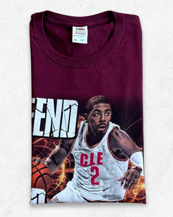 Camiseta NBA Cleveland Cavaliers 2 Kyrie Irving Burdeos XXL - Segunda Mano