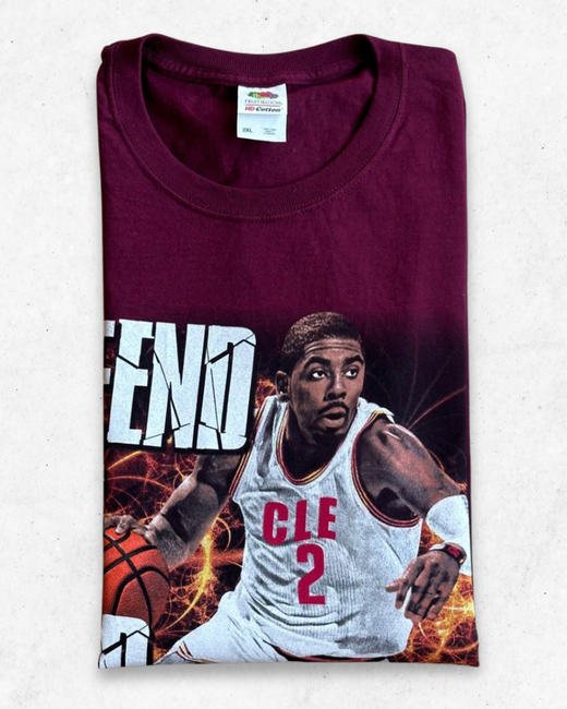 Camiseta NBA Cleveland Cavaliers 2 Kyrie Irving Burdeos XXL - Segunda Mano
