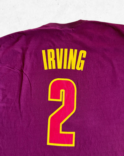 Camiseta NBA Cleveland Cavaliers 2 Kyrie Irving Burdeos XXL - Segunda Mano