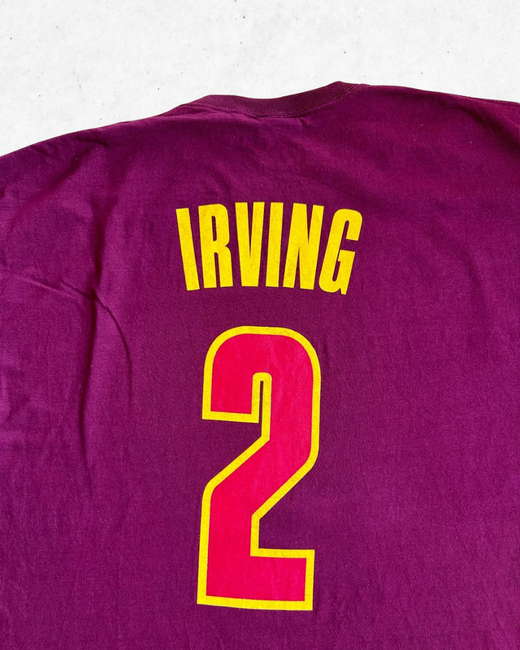 Camiseta NBA Cleveland Cavaliers 2 Kyrie Irving Burdeos XXL - Segunda Mano