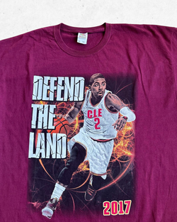 Camiseta NBA Cleveland Cavaliers 2 Kyrie Irving Burdeos XXL - Segunda Mano