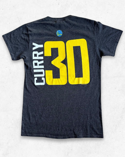 Camiseta NBA Golden State Warriors 30 Stephen Curry Gris S