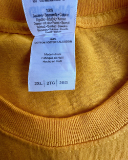 Camiseta NBA Golden State Warriors The Finals Champions 2015 Amarillo Mostaza XXL - Segunda Mano