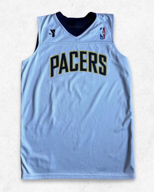 Camiseta NBA Indiana Pacers Reversible Azul Marino y Blanco L - Segunda Mano