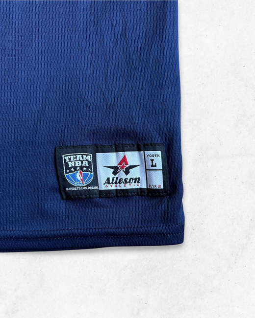 Camiseta NBA Indiana Pacers Reversible Azul Marino y Blanco L - Segunda Mano