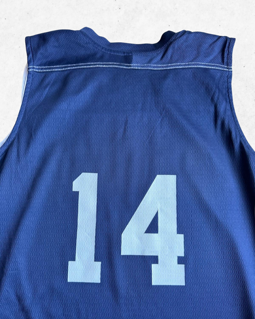 Camiseta NBA Indiana Pacers Reversible Azul Marino y Blanco L - Segunda Mano