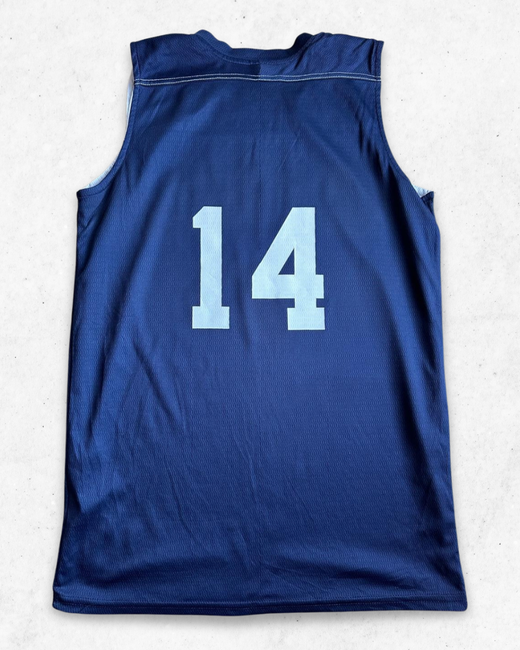 Camiseta NBA Indiana Pacers Reversible Azul Marino y Blanco L - Segunda Mano