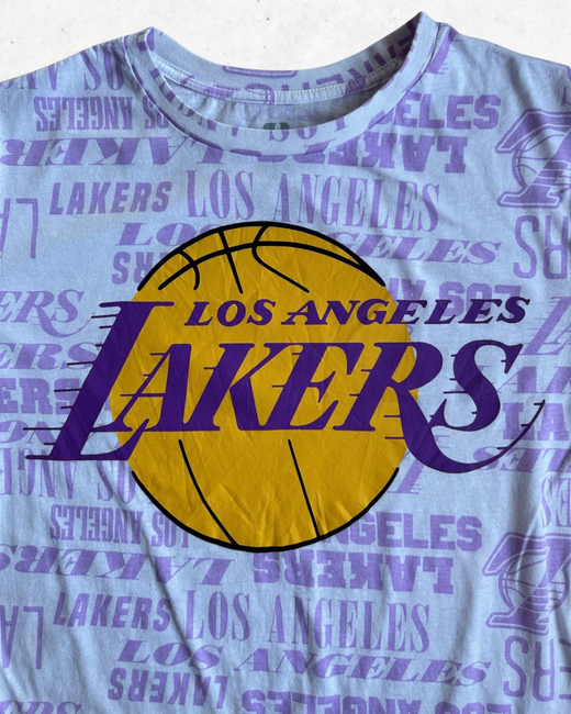Camiseta NBA Los Angeles Lakers Blanco M - Segunda Mano
