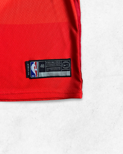 Camiseta NBA Nike Utah Jazz 45 Mitchell Naranja L