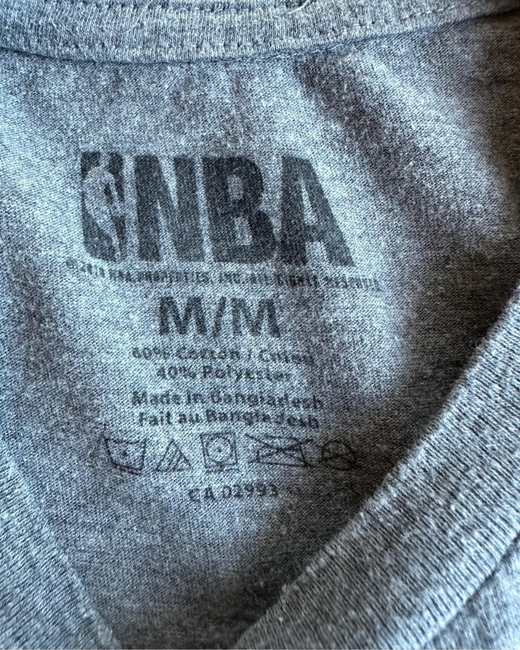 Camiseta NBA Toronto Raptors Gris M