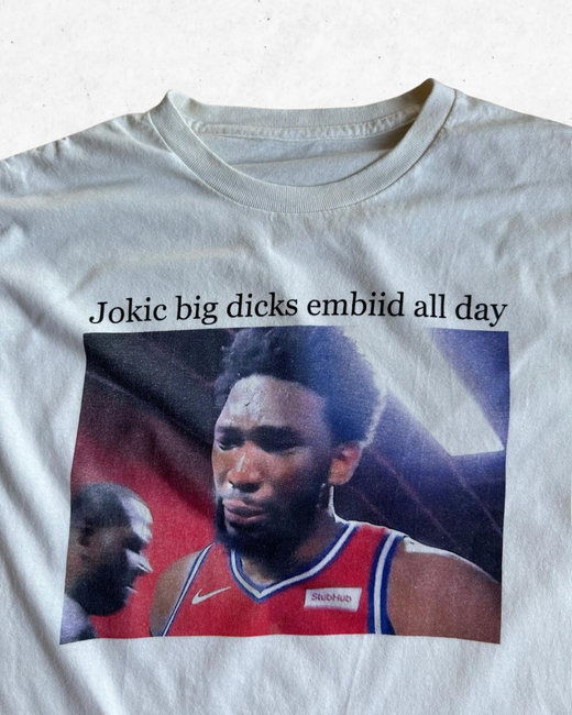 Camiseta NBA Vintage Jokic Blanco L - Segunda Mano