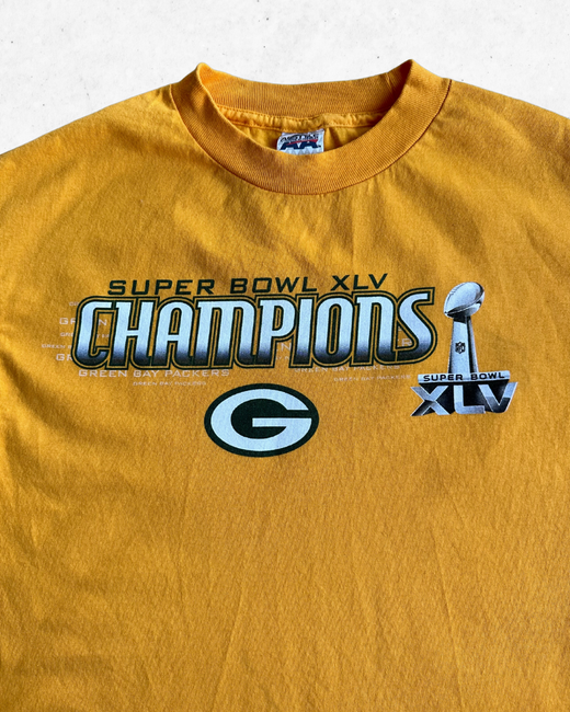 Camiseta de Manga Larga NFL Green Bay Packers Amarillo M - Segunda Mano