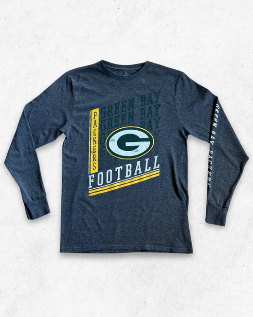 Camiseta de Manga Larga NFL Green Bay Packers Gris S - Segunda Mano