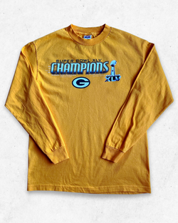 Camiseta de Manga Larga NFL Green Bay Packers Amarillo M - Segunda Mano