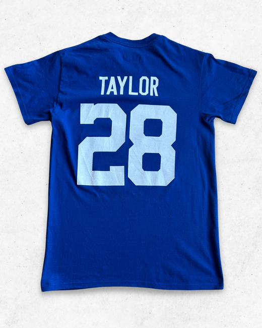 Camiseta NFL Indianapolis Colts 28 Taylor Azul S - Segunda Mano