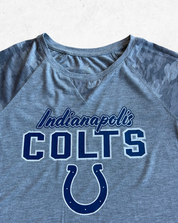 Camiseta NFL Indianapolis Colts Mujer Gris S