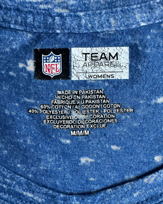 Camiseta de Manga Larga NFL Indianapolis Colts Mujer Azul M - Segunda Mano