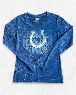 Camiseta de Manga Larga NFL Indianapolis Colts Mujer Azul M - Segunda Mano