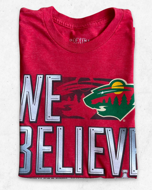 Camiseta NFL Minnesota Wild We Believe Rojo S - Segunda Mano