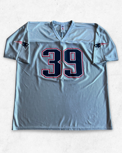 Camiseta NFL New England Patriots 39 Maroney Gris XXL - Segunda Mano
