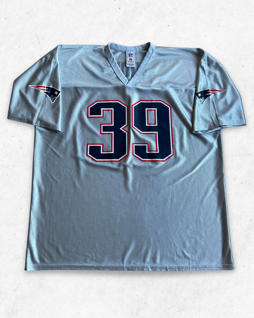 Camiseta NFL New England Patriots 39 Maroney Gris XXL