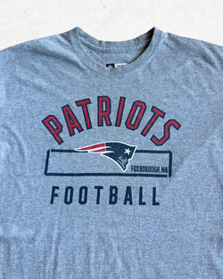 Camiseta NFL New England Patriots Gris XL - Segunda Mano