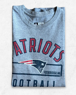 Camiseta NFL New England Patriots Gris XL - Segunda Mano