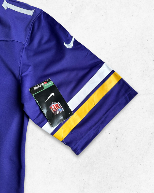 Camiseta NFL Nike Minnesota Vikings 14 Stefon Diggs Morado S