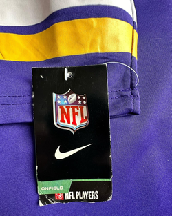 Camiseta NFL Nike Minnesota Vikings 14 Stefon Diggs Morado S