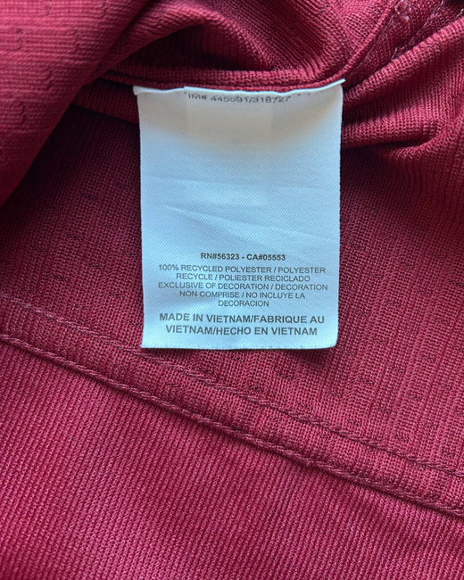 Camiseta NFL Nike Washington Redskins 10 Robert Griffin III Mujer Burdeos L